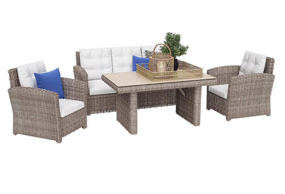 Outdoor furnitures Volumepack 16 models 3D model_4