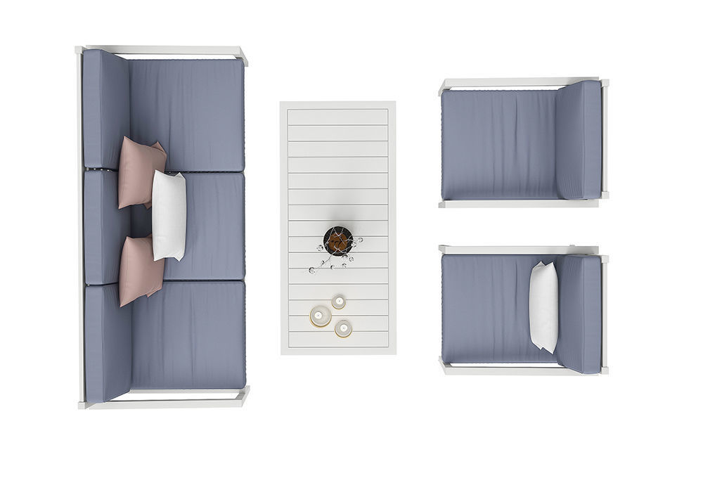 Outdoor furnitures Volumepack 16 models 3D model_21