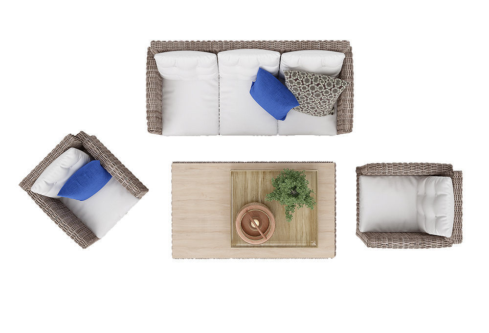 Outdoor furnitures Volumepack 16 models 3D model_18