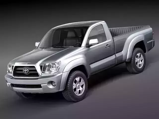 Toyota Tacoma Single Cab 2010 3D Model