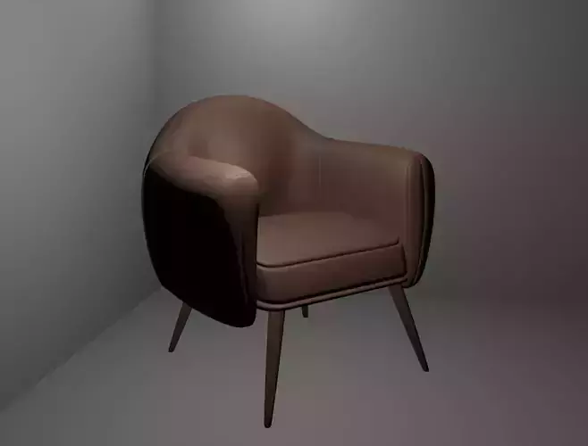 Armchair chair 3D model