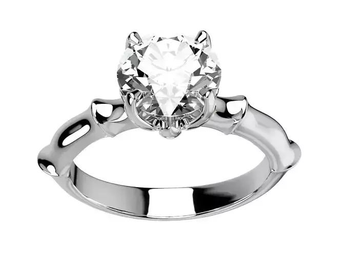 Jewelry Engagement Ring STL File For Download And Print-CA2