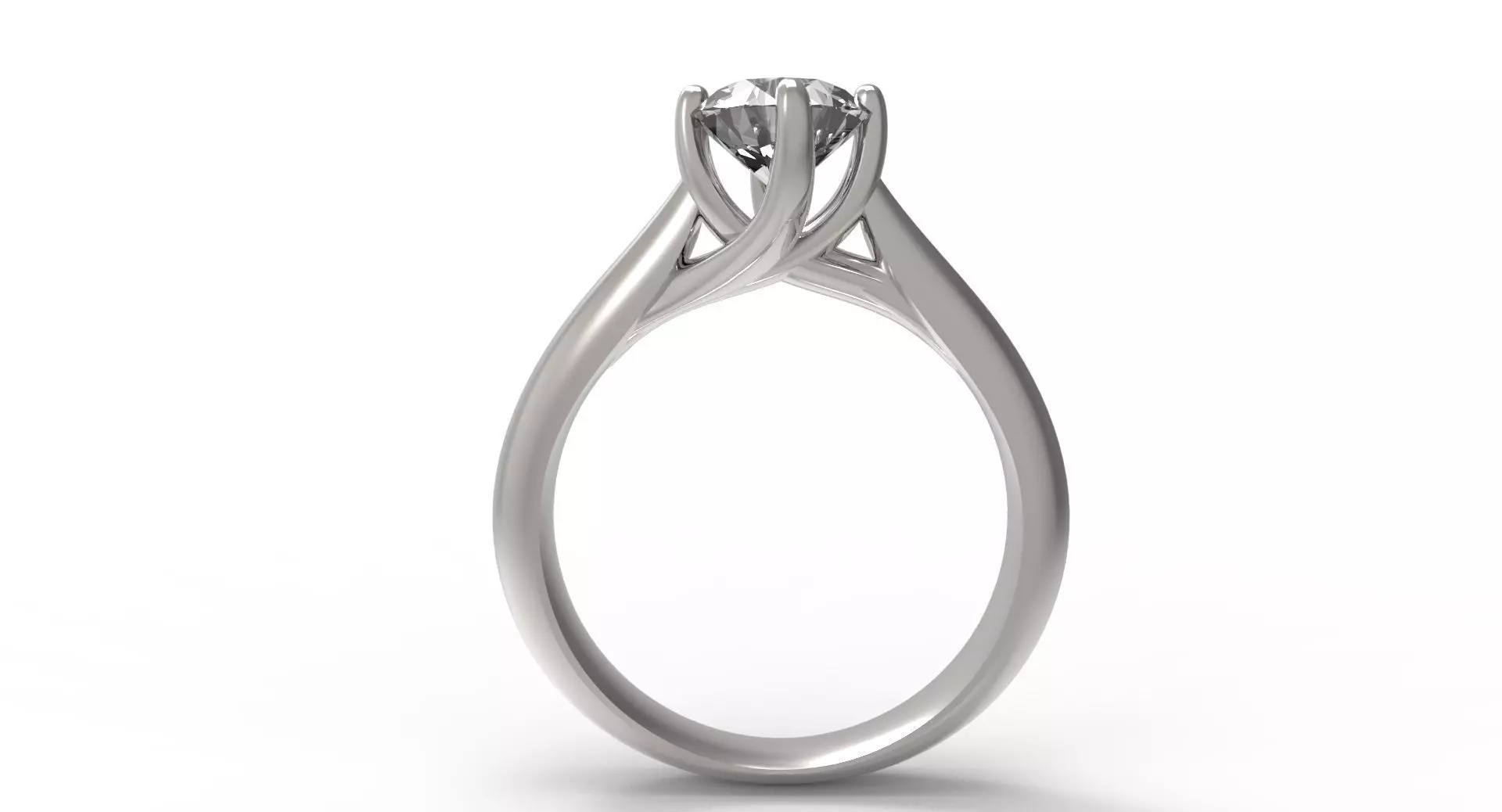 JEWELRY ENGAGEMENT RING STL FILE FOR DOWNLOAD AND PRINT- CA3 3D print model