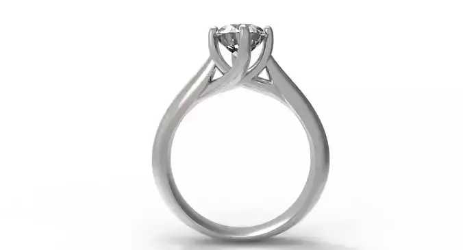 JEWELRY ENGAGEMENT RING STL FILE FOR DOWNLOAD AND PRINT- CA3