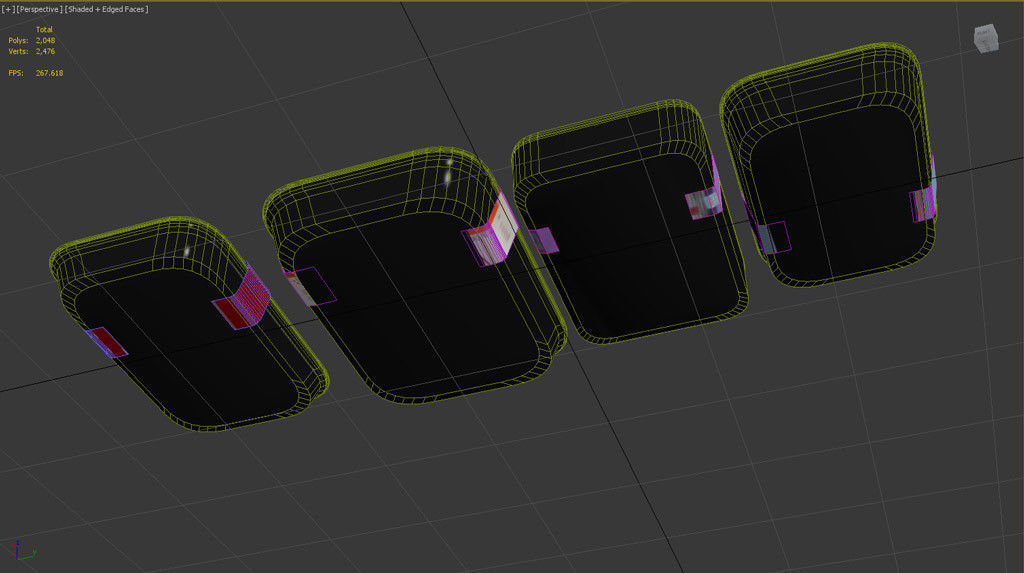 Sushi Takeaway 3D model_2