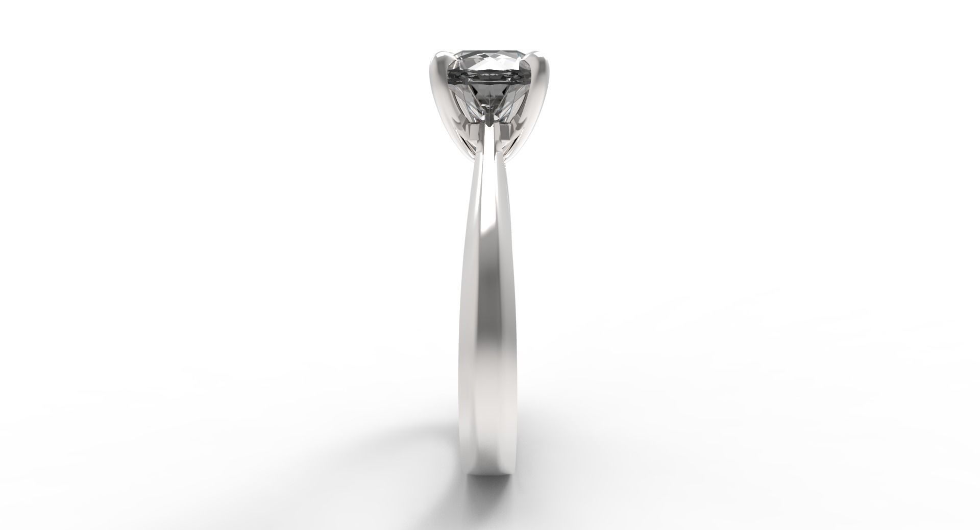 JEWELRY ENGAGEMENT RING STL FILE FOR DOWNLOAD AND PRINT- CA5 3D print model_3