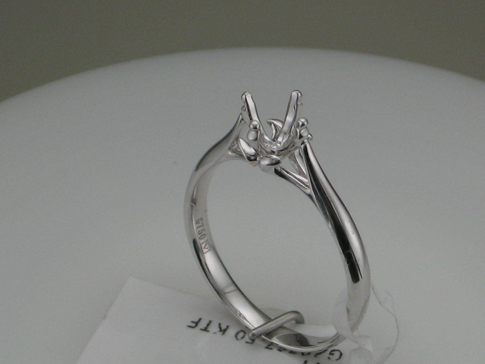 JEWELRY ENGAGEMENT RING STL FILE FOR DOWNLOAD AND PRINT- CA7 3D print model_8