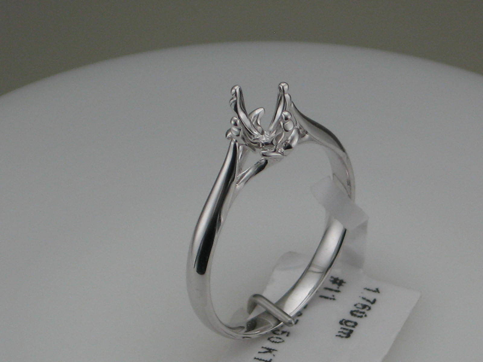 JEWELRY ENGAGEMENT RING STL FILE FOR DOWNLOAD AND PRINT- CA7 3D print model_1