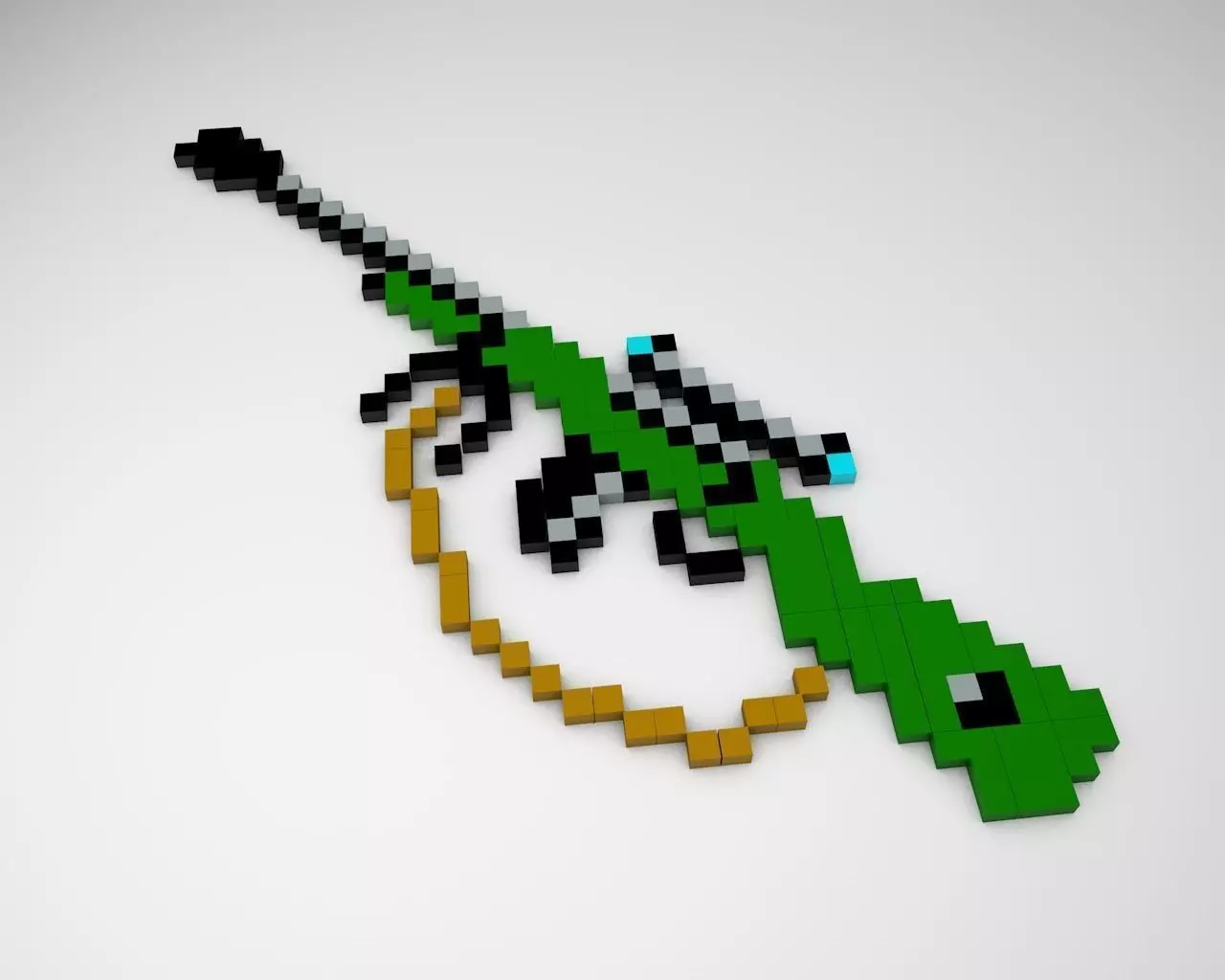 Sniper Pixel Free 3D model