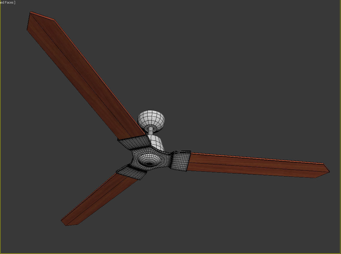 Wylde Ceiling Fan 3D model_4
