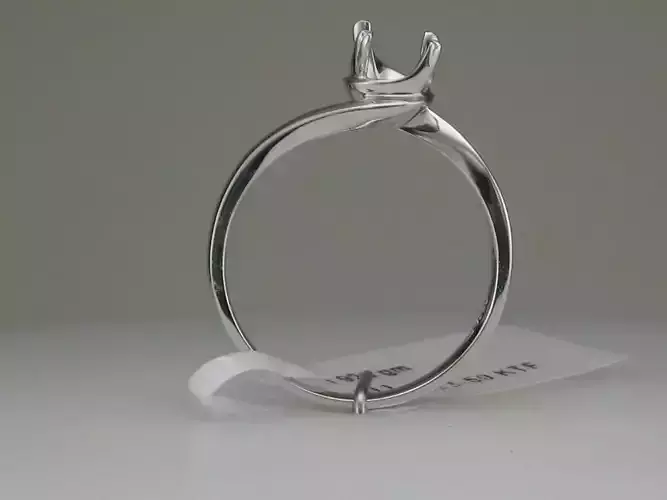 JEWELRY ENGAGEMENT RING STL FILE FOR DOWNLOAD AND PRINT- CA10 3D print model