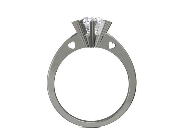 Engagement Heart  Valentine Ring  Mold Cad 3d - CA17 3D print model