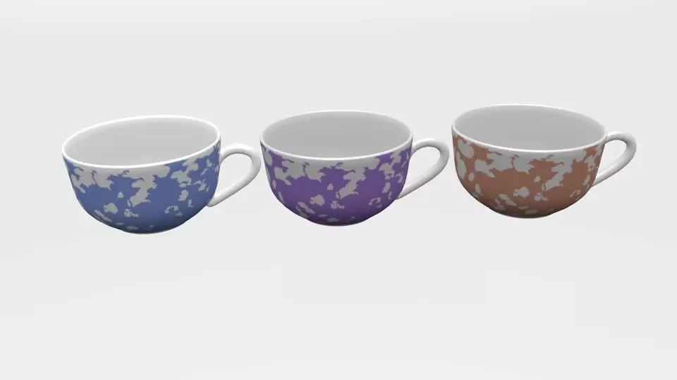 Cup coffe 3D model_0
