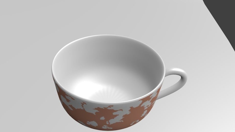 Cup coffe 3D model_7