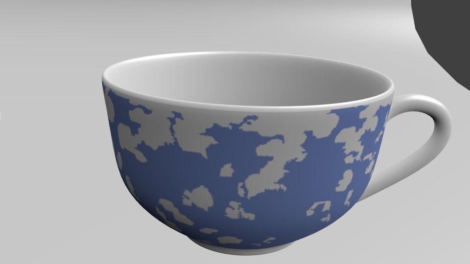 Cup coffe 3D model_4