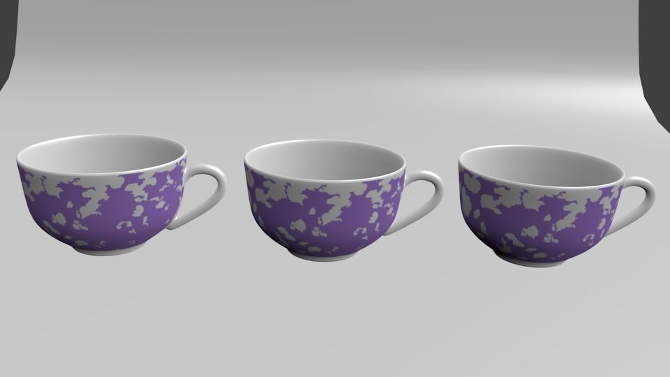 Cup coffe 3D model_3