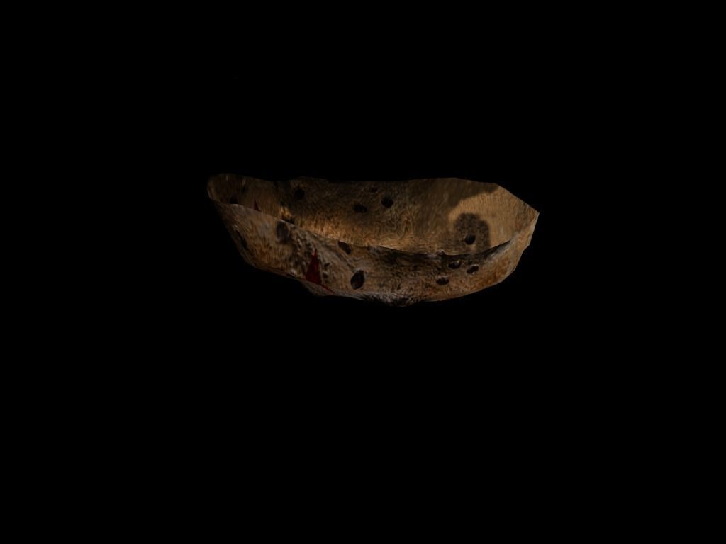 Jason Voorhes Mask Low-poly 3D model_2