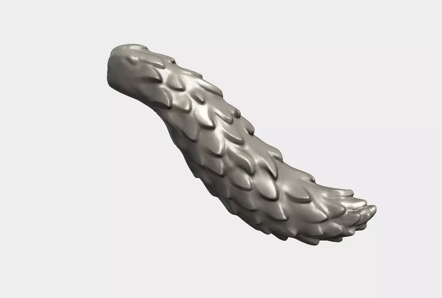 Wolf Tail 3D print model