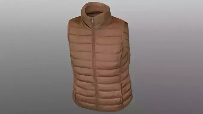 Vest 3D model Low-poly 3D model