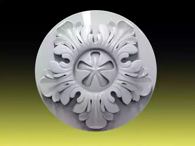 Rosette 002 3D print model