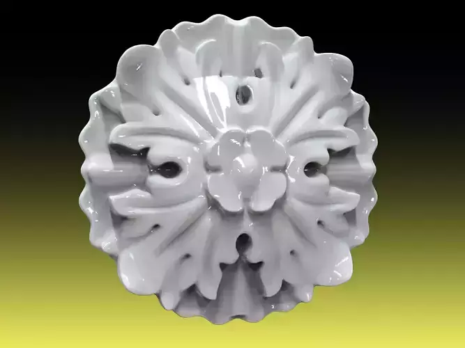 Rosette 006 3D print model
