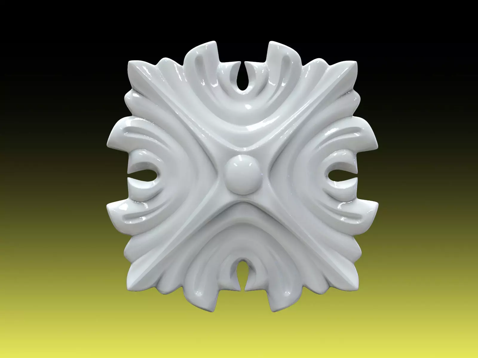 Rosette 007 3D print model