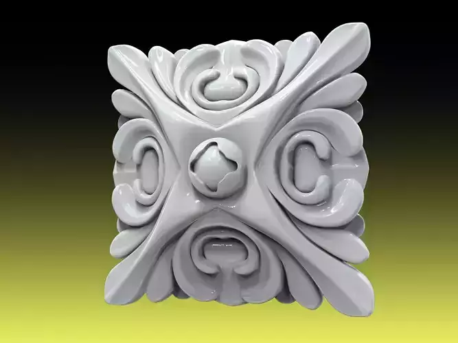 Rosette 008 3D print model