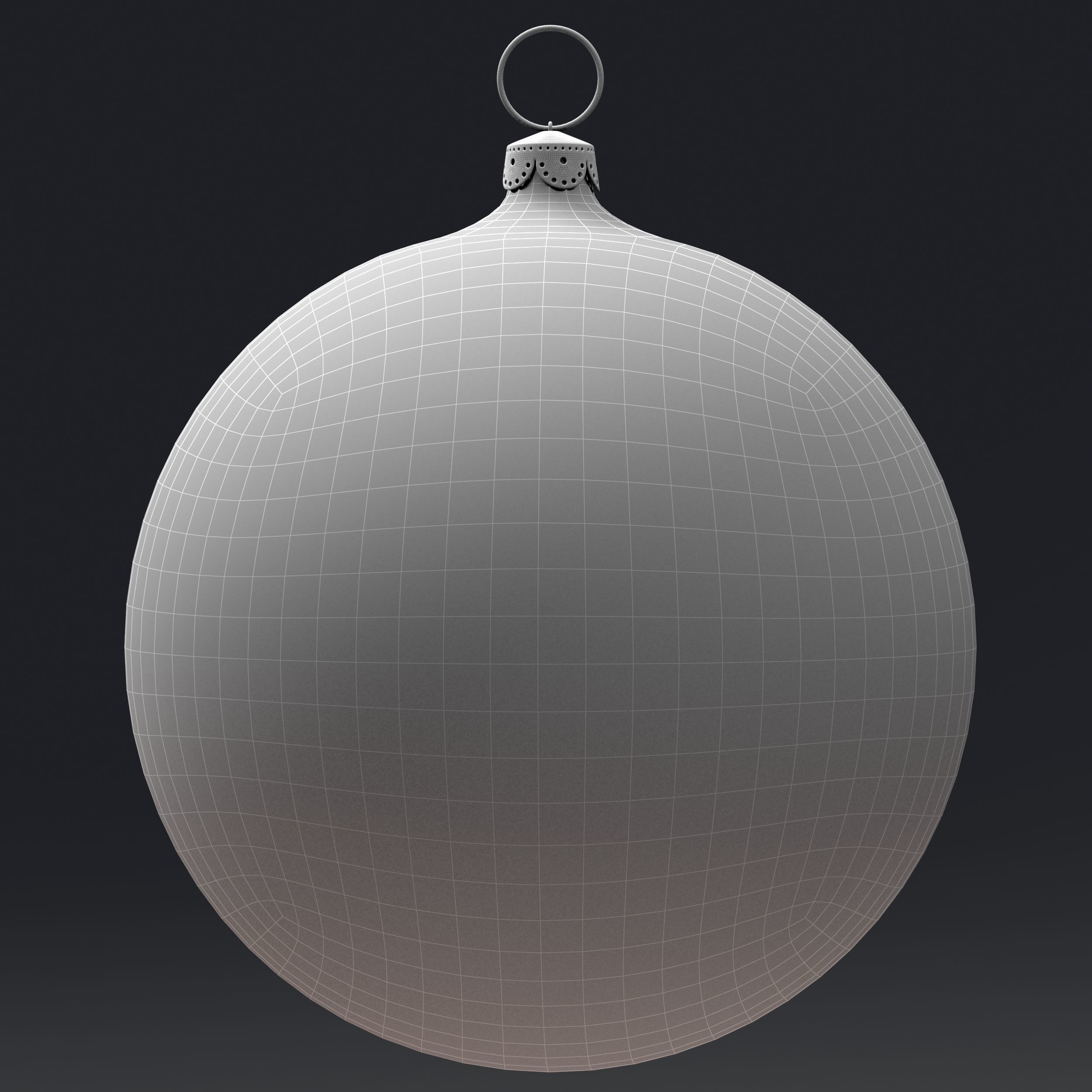 New year tree toys Christmass tree toys 3D model_4