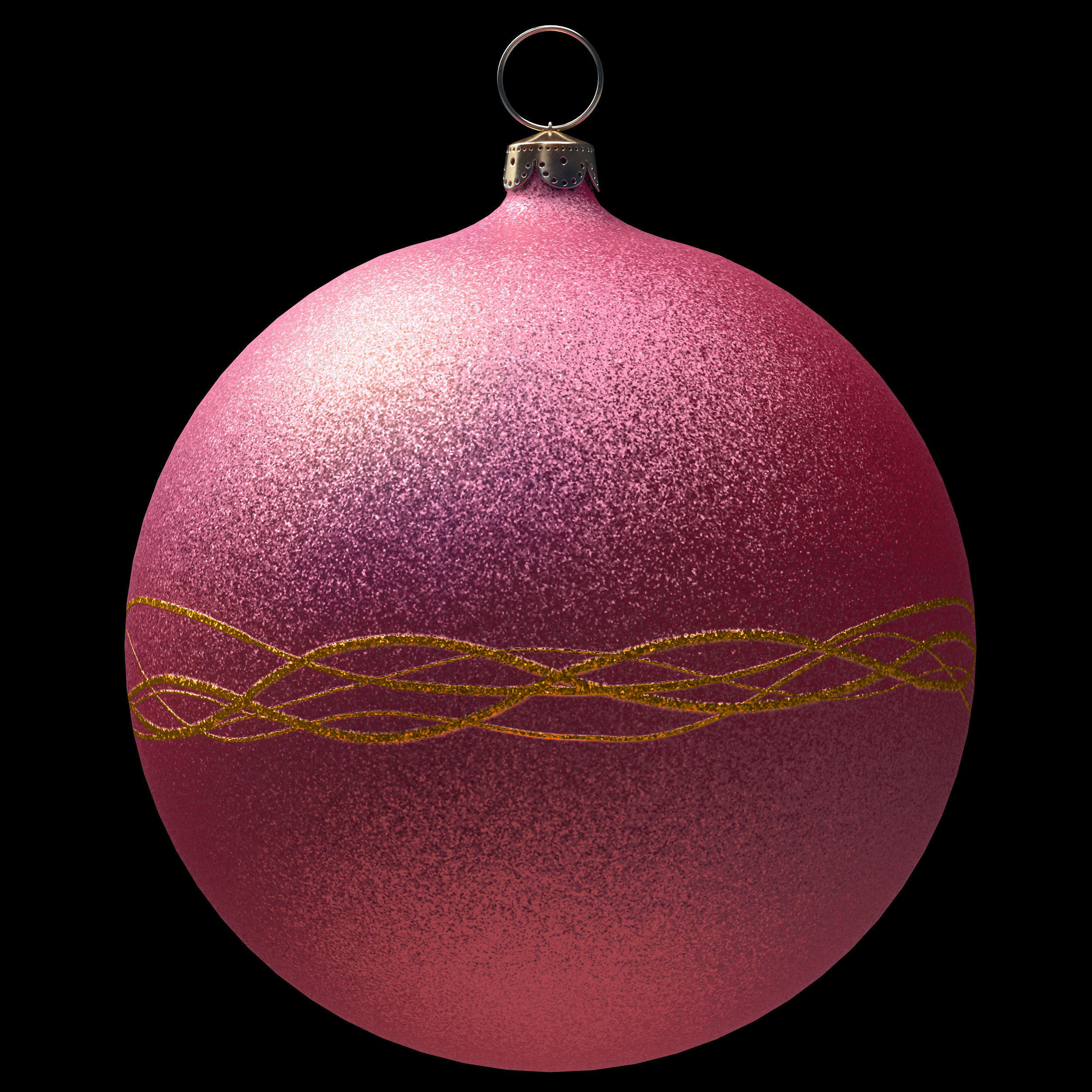 New year tree toys Christmass tree toys 3D model_2