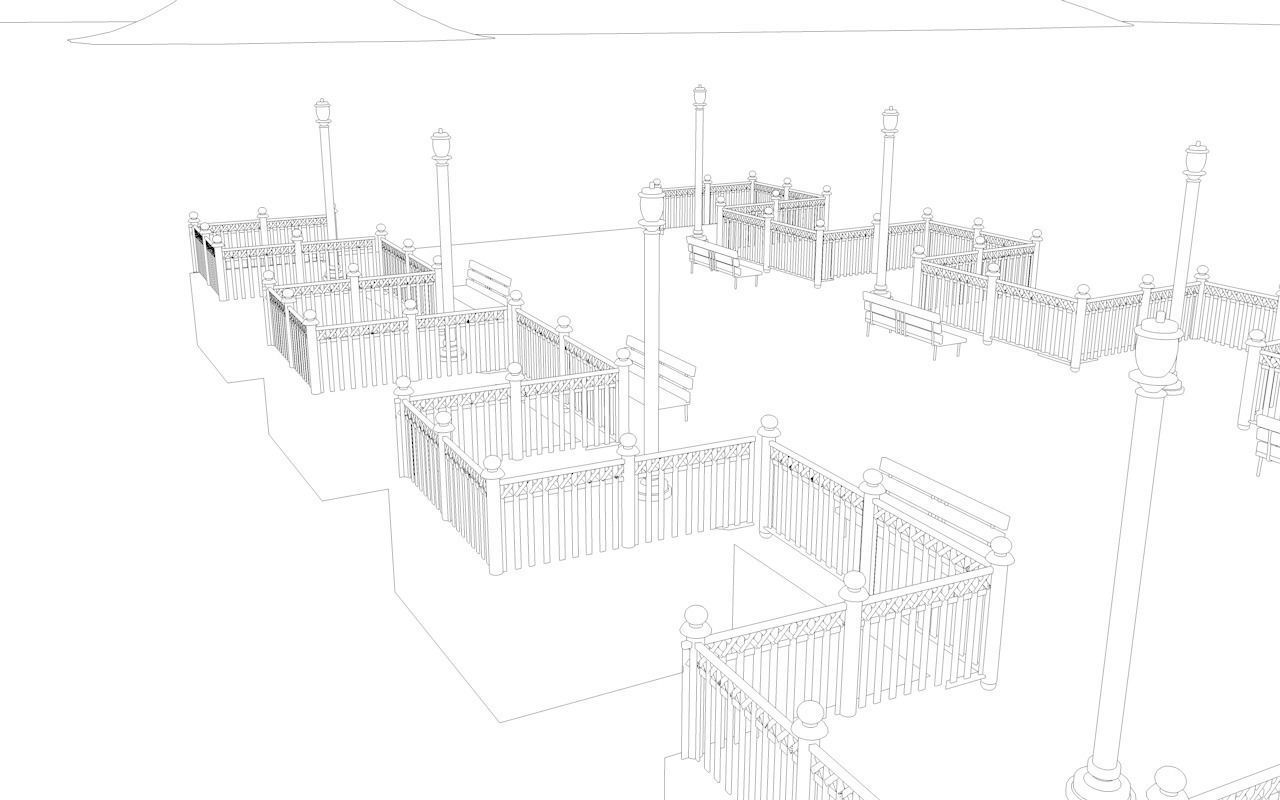 sunset shore Free low-poly 3D model_3