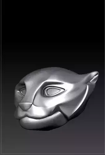 pantera head  3D print model