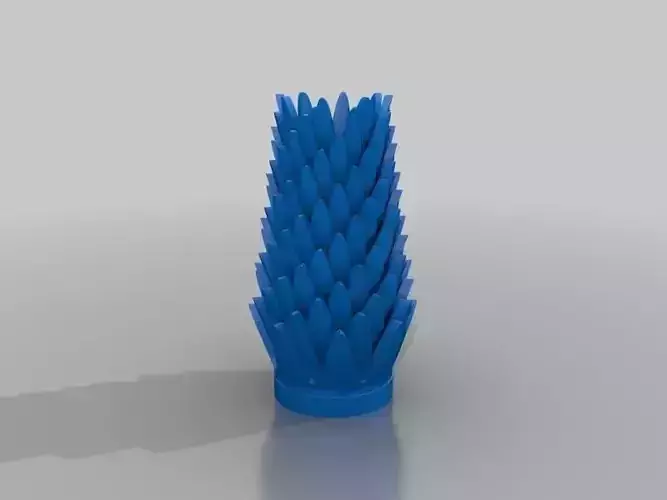 Leaf Vase Free 3D print model