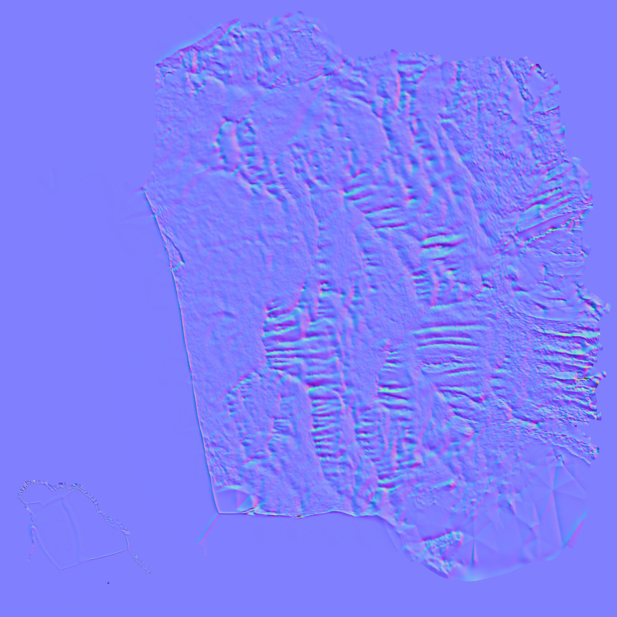 Stalactites Stalagmites Pillar 3D Scanned Asset Low-poly 3D model_8