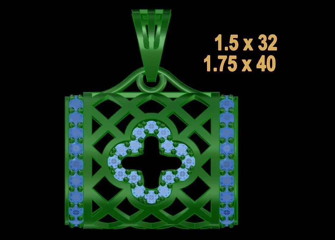 PENDANT BAG 3 3D print model_0