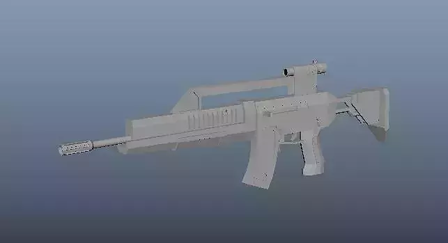 M4 Gun Free low-poly 3D model