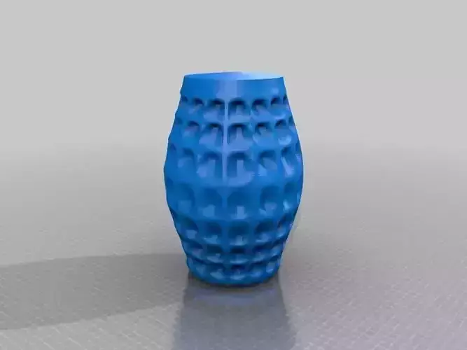 Bump Vase 3D print model