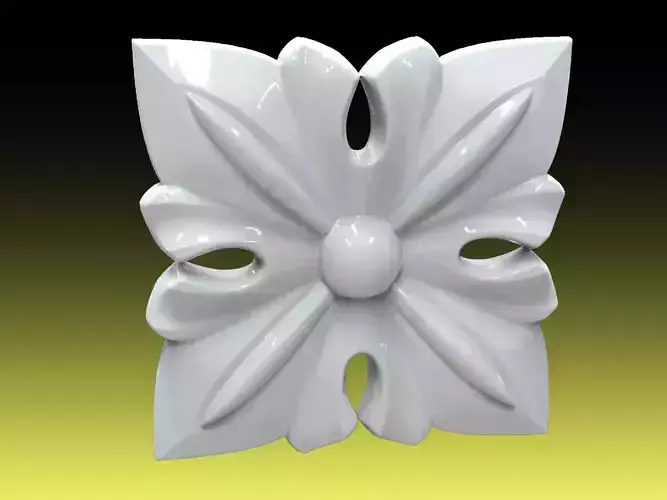 Rosette 014 3D print model