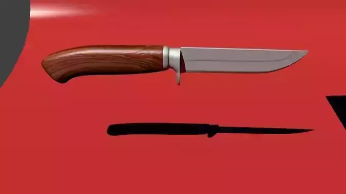 hunting knife Free 3D model