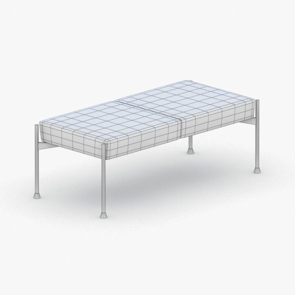 1338 - Office Table Low-poly 3D model_1