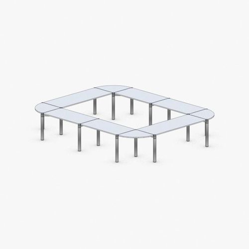 1340 - Office Table Low-poly 3D model