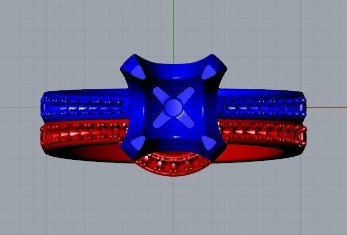 JEWELRY 3D BRIDAL SET STL FILE FOR DOWNLOAD AND PRINT- CC5B 3D print model_2