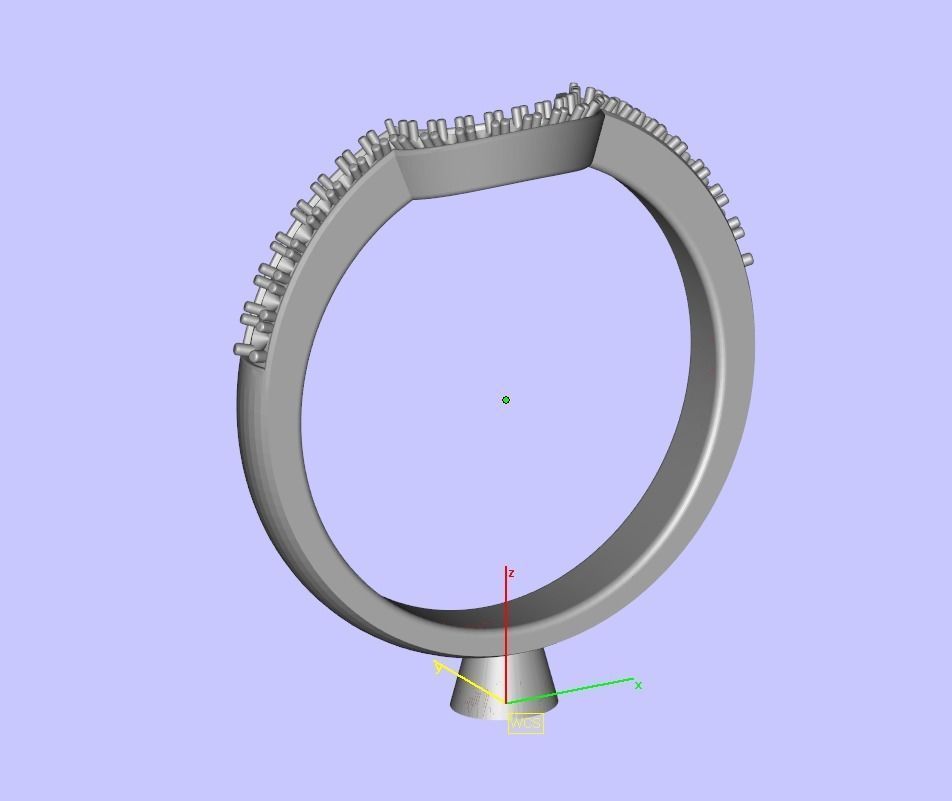 JEWELRY 3D BRIDAL SET STL FILE FOR DOWNLOAD AND PRINT- CC5B 3D print model_12