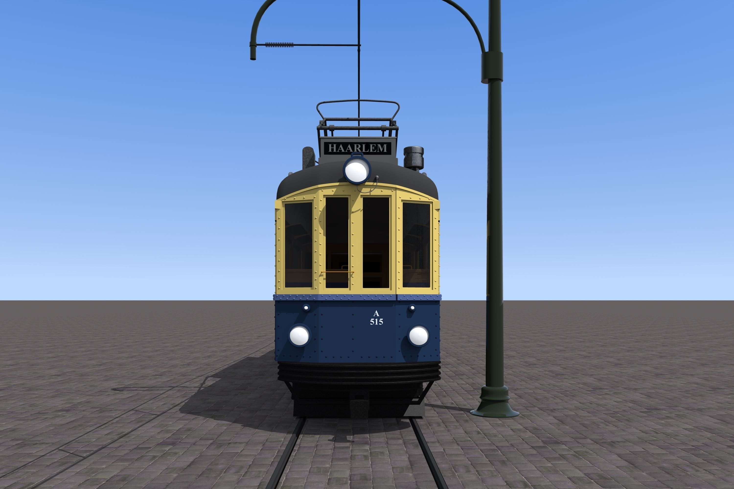 Boedapester or blue train 3D model_4