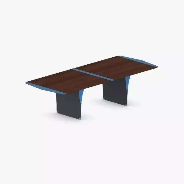 1348 - Office Table Low-poly 3D model_0