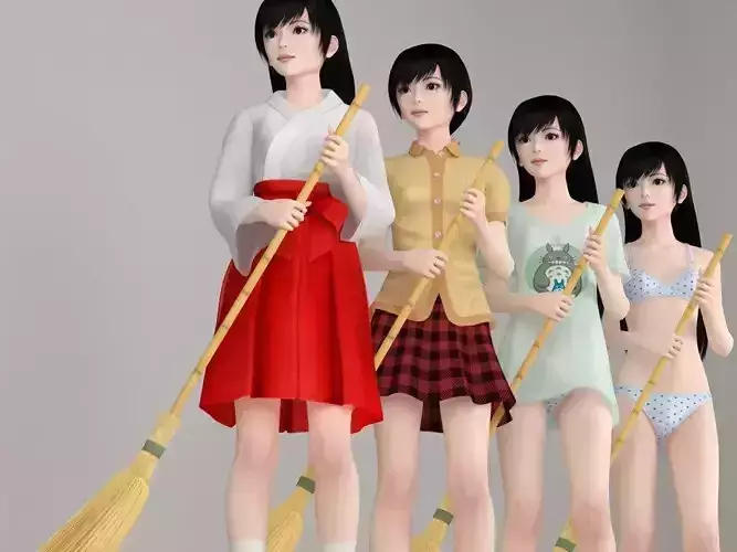 Terumi various outfit pose 01