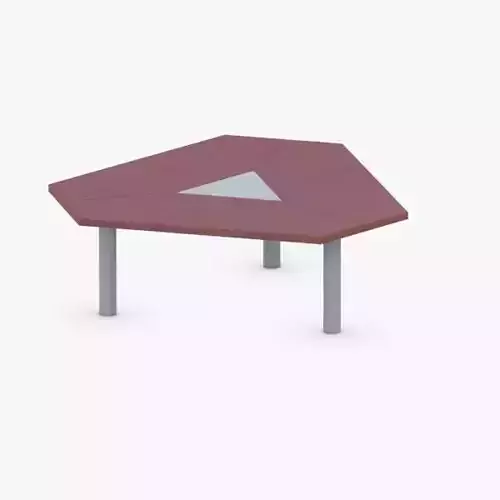 1351 - Office Table Low-poly 3D model
