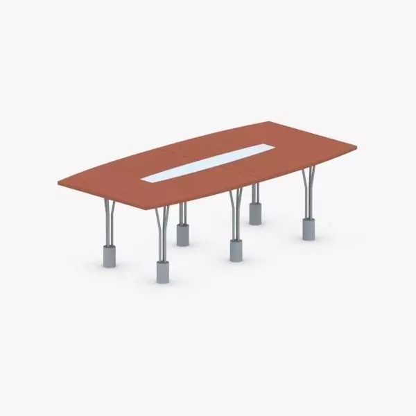 1353 - Office Table Low-poly 3D model