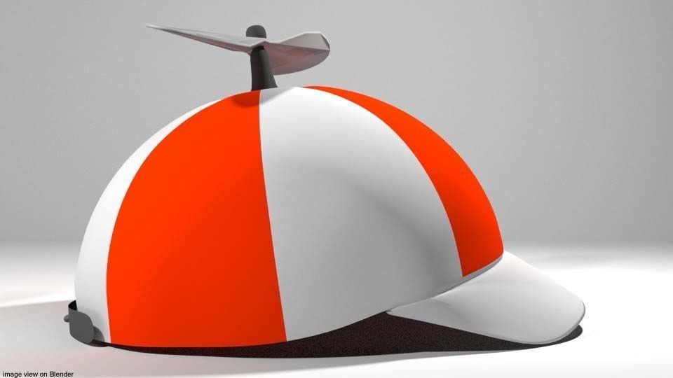 Hat - Beanie 3D model_1