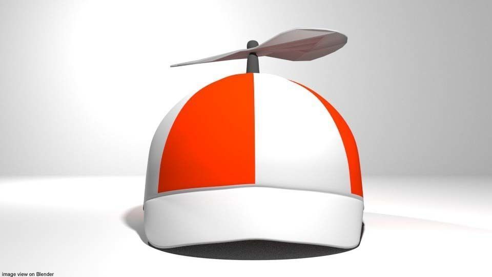 Hat - Beanie 3D model_2