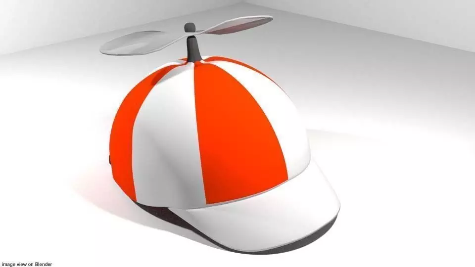 Hat - Beanie 3D model_0